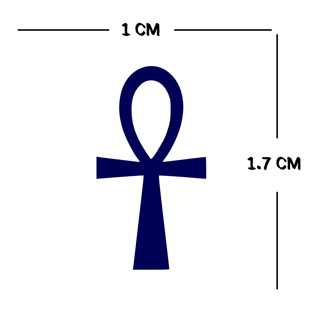 7 X Egyptian symbol Semi Permanent Tattoo Waterproof Lasts 1 - 2 weeks egypt scarab beetle, snake, eye of horus
