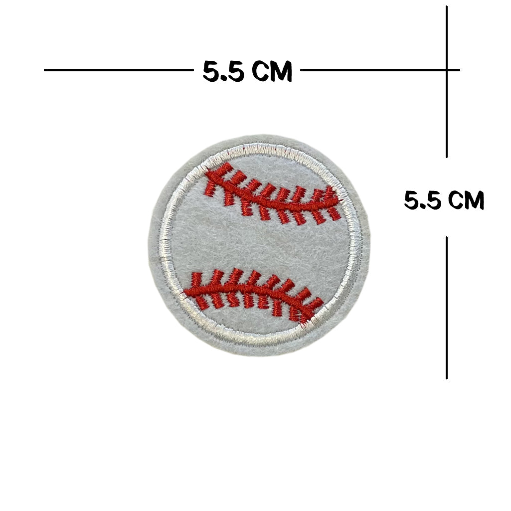 Baseball Embroidery Iron on or Sew on Patch sport Badge - Brand New