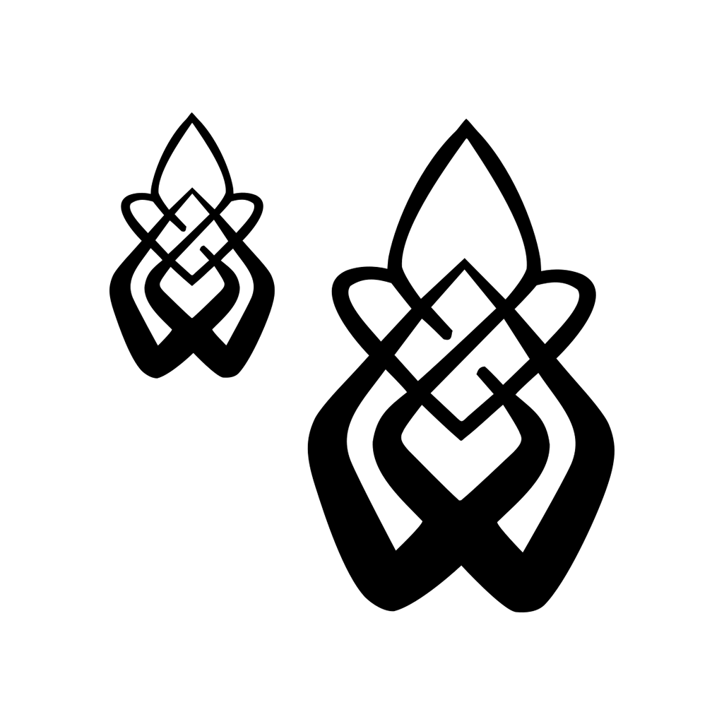 2X Survivor symbol Temporary Tattoo Body Face art Domestic Violence awareness