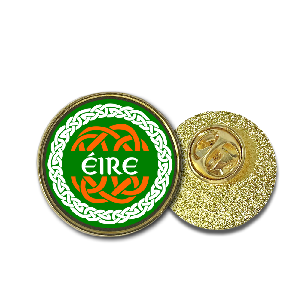 Eire badge Metal pins emblem Irish Celtic knot ireland pin gift