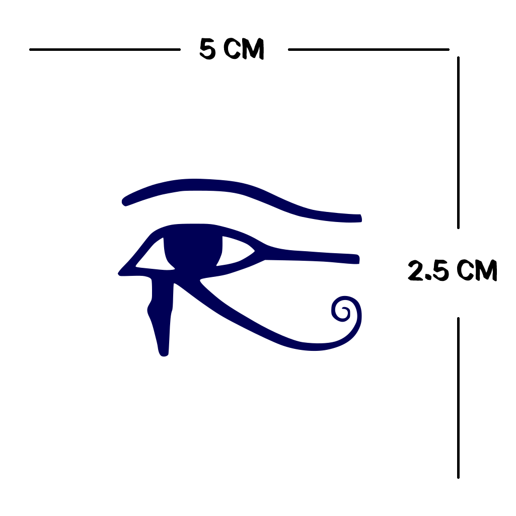 7 X Egyptian symbol Semi Permanent Tattoo Waterproof Lasts 1 - 2 weeks egypt scarab beetle, snake, eye of horus