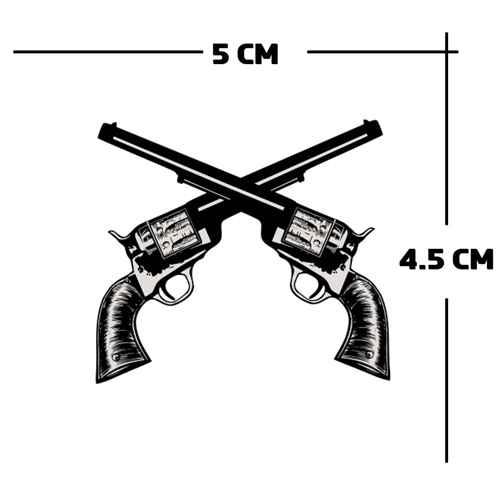 Cowboy core TEMPORARY TATTOO long lasting waterproof bull horn horse shoe cross skull