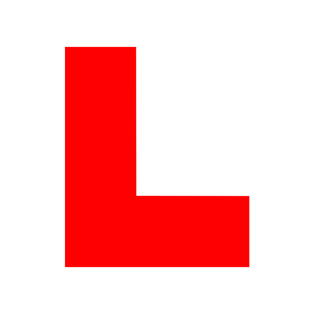 Learner L SIGN Temporary Tattoo neck face hand body art Hen night party wedding