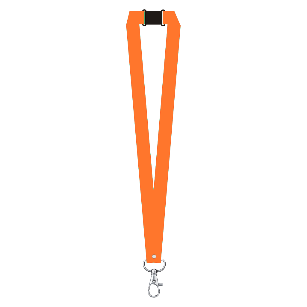 Printed or plain Lanyard - Personalised, custom, neck strap, ID HOLDER Safety Breakaway Clip UK Stock