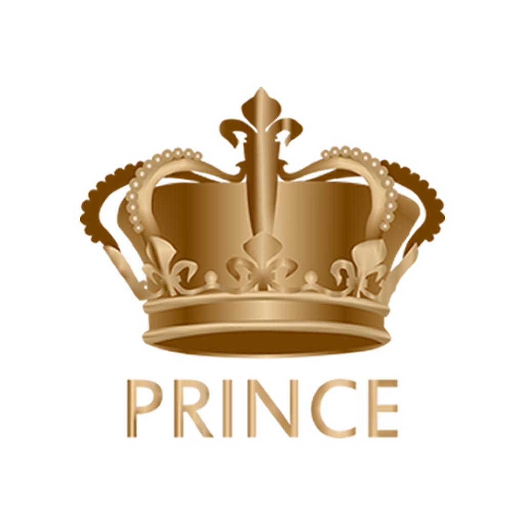 DIY The Royals - King, Queen, Prince, Princess Crown Iron on Screen Print Transfers for Fabric Machine Washable patch