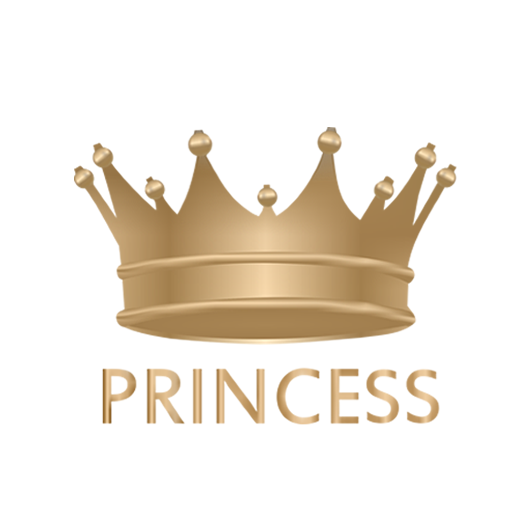 DIY The Royals - King, Queen, Prince, Princess Crown Iron on Screen Print Transfers for Fabric Machine Washable patch