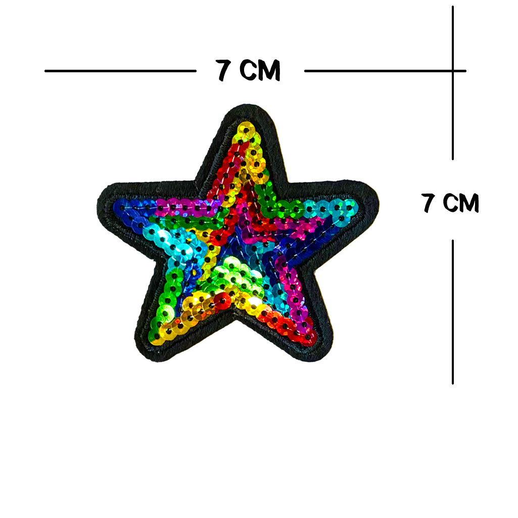 Set of 5 LGBT Embroidery Patch Iron on or Sew on Embroidered Motif Transfer Queen star human peace