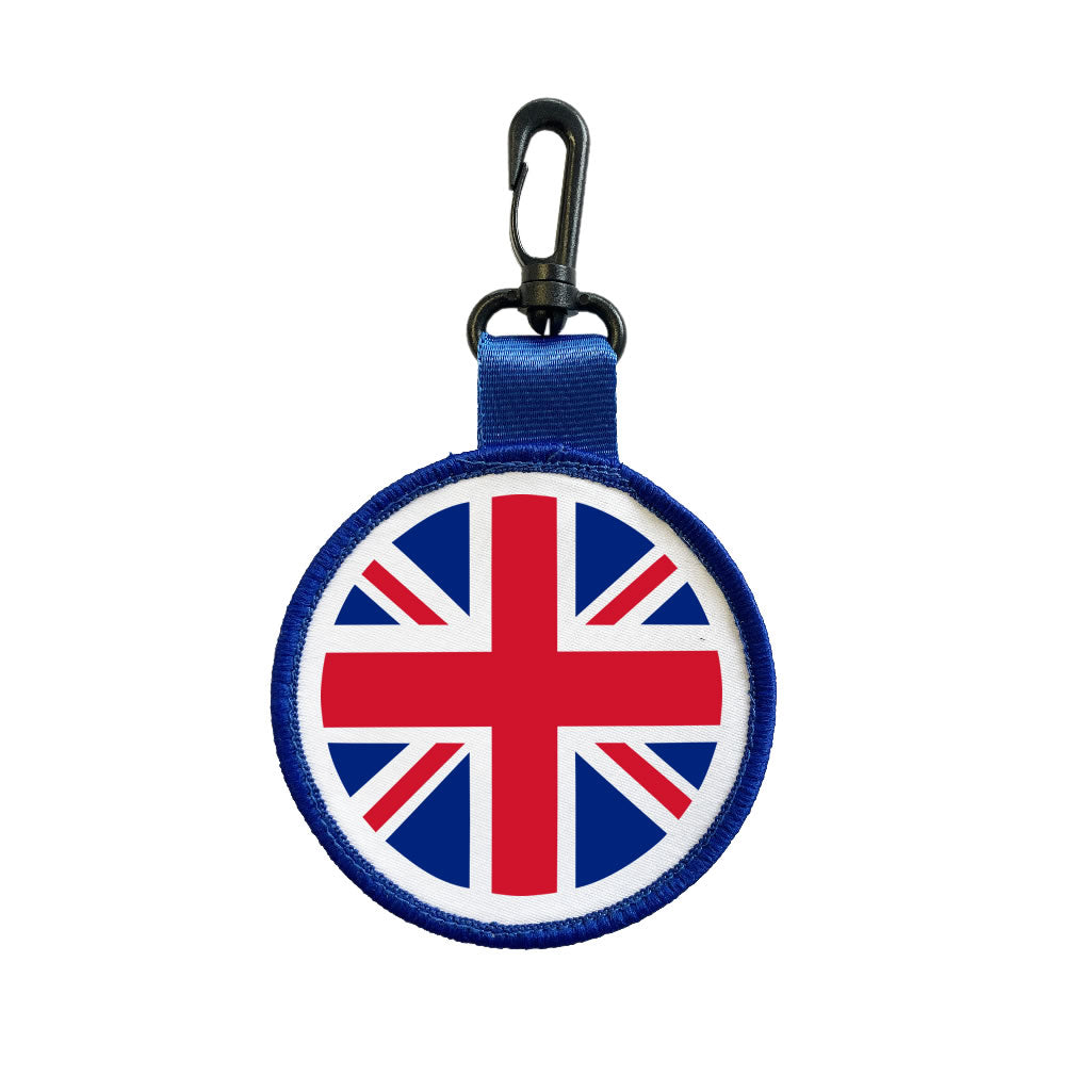 United Kingdom Flag Luggage Tag Pull Bag Key Ring Keyring Union jack UK BRITAIN