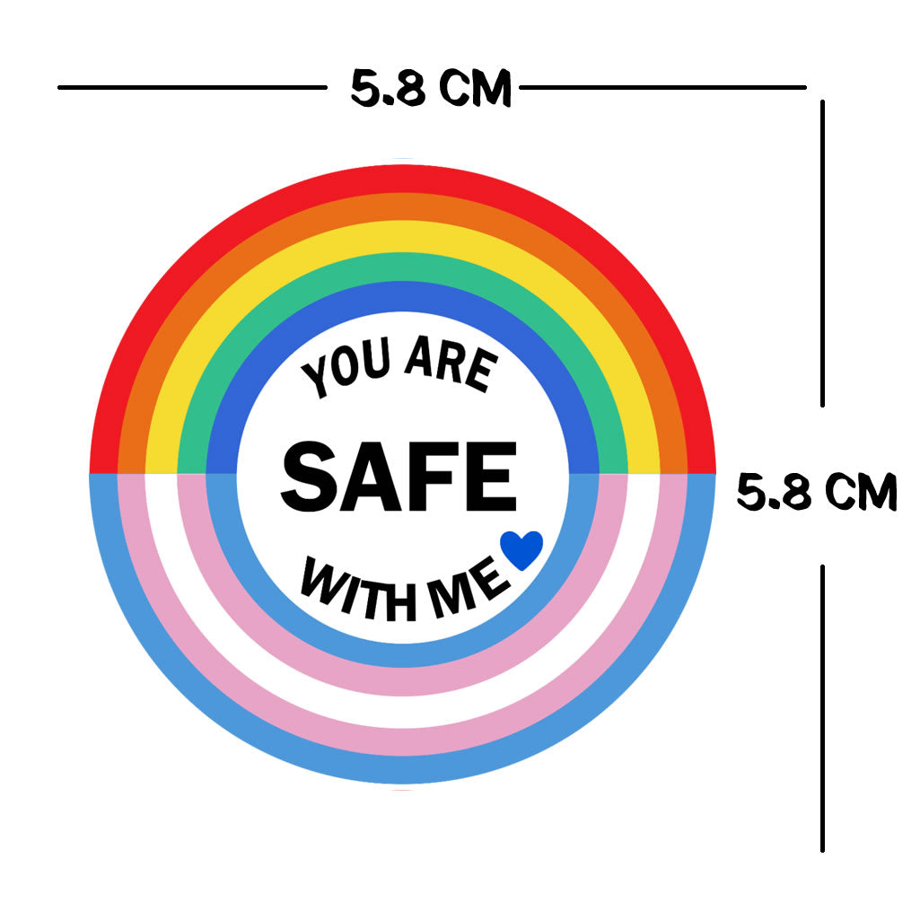 Your are safe with me Iron on Transfers