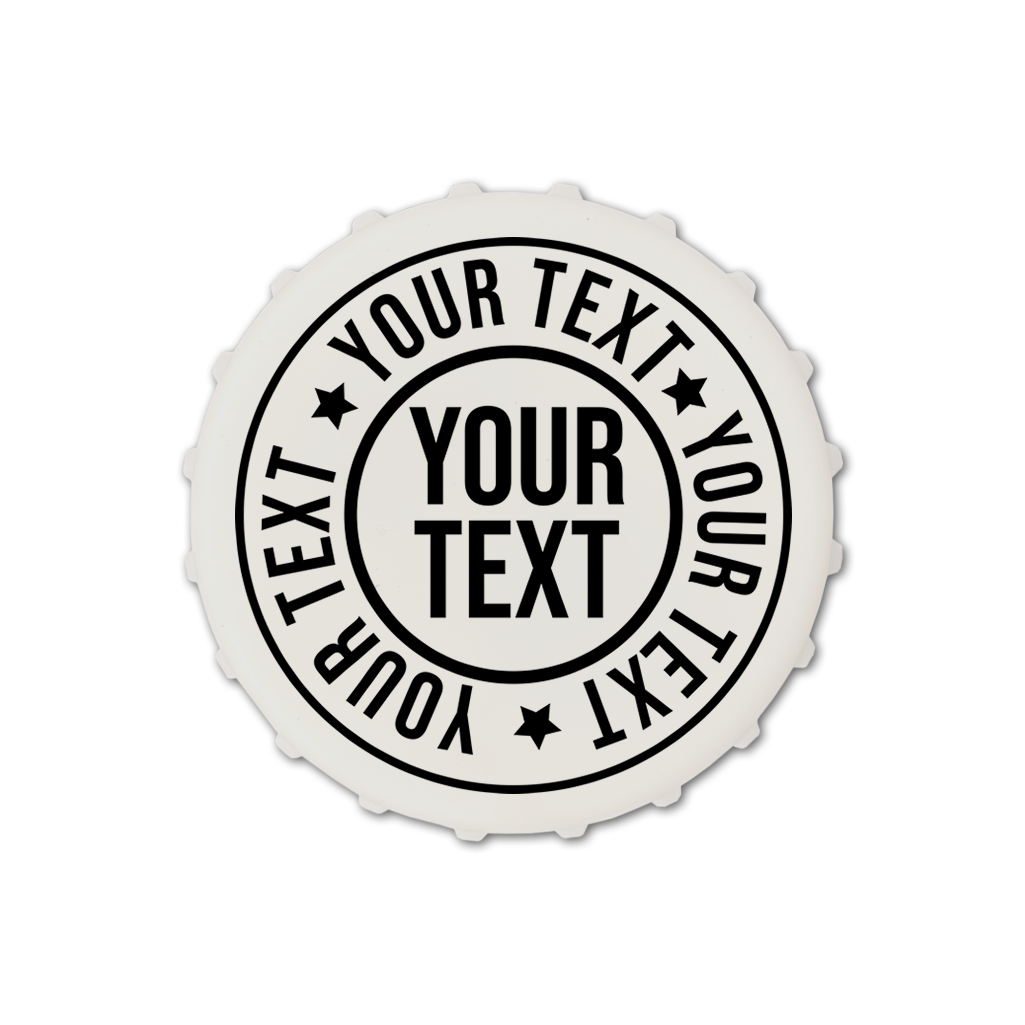 Personalised Custom Magnetic bottle cap opener fridge magnet any text/image 3D UV PRINTED