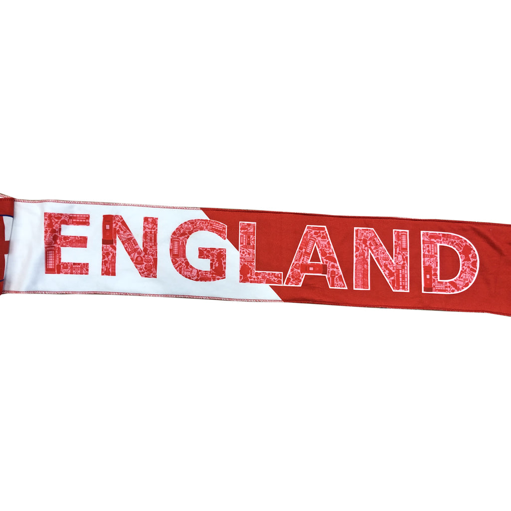 England National Team Supporter Scarf Football Soccer World Cup Football Scarf for Sporting Events Fans