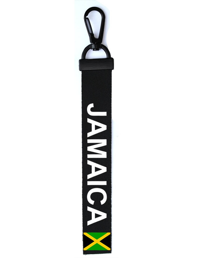 Pre-printed Country Flag Key Chain Key ring Luggage Tag Zipper Pull