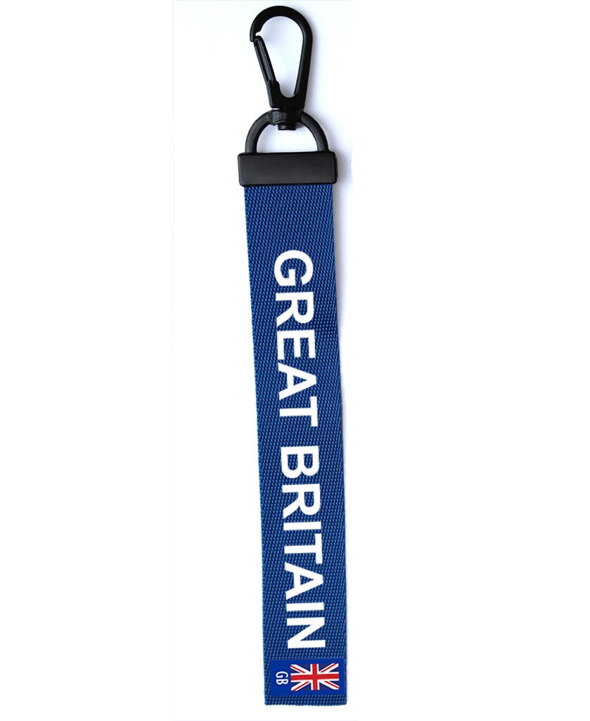 Pre-printed Country Flag Key Chain Key ring Luggage Tag Zipper Pull