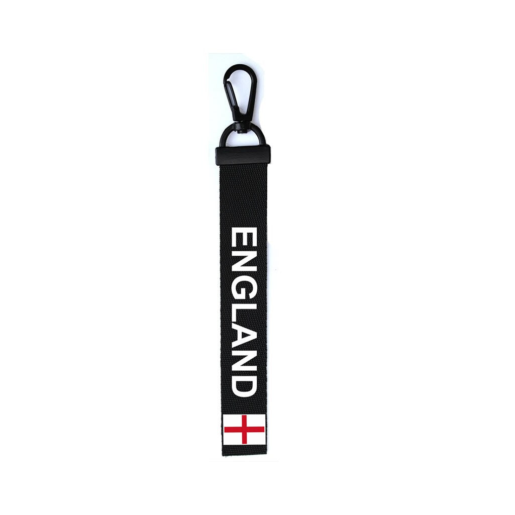 England Key Chain Keyring Luggage Tag Zipper Pull Bag English Key Ring