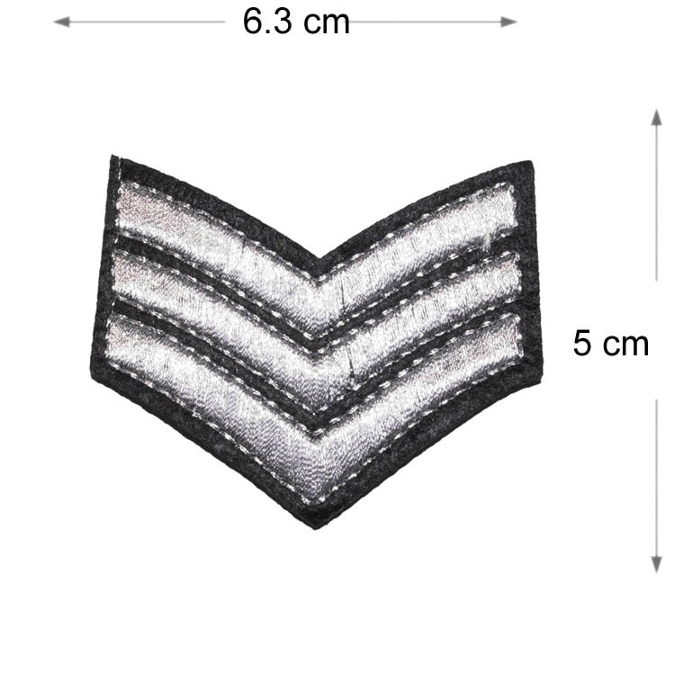 Army Iron / Sew On Embroidered Patch Badge Embroidery Military Motif transfer