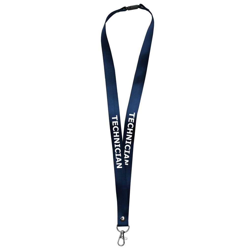 Technician printed Lanyard neck strap, ID HOLDER included Safety Breakaway Clip UK Stock