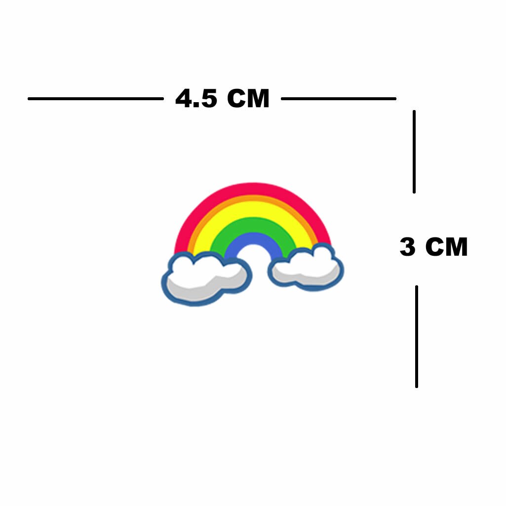 Set of Unicorn Rainbow Star Temporary Tattoo Waterproof