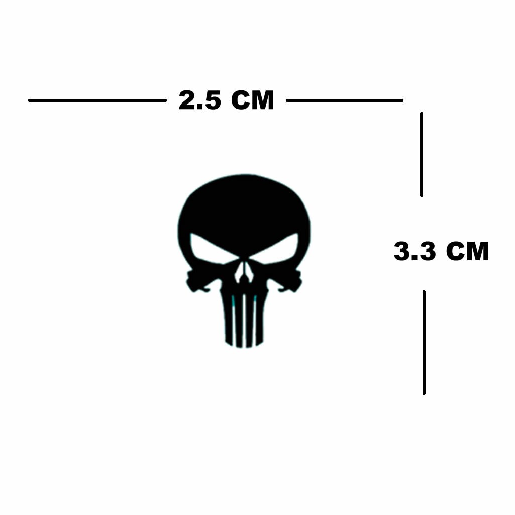 Set of 4 Pirate Temporary Tattoo Waterproof Skull Pirate Flag skull and bones binoculars