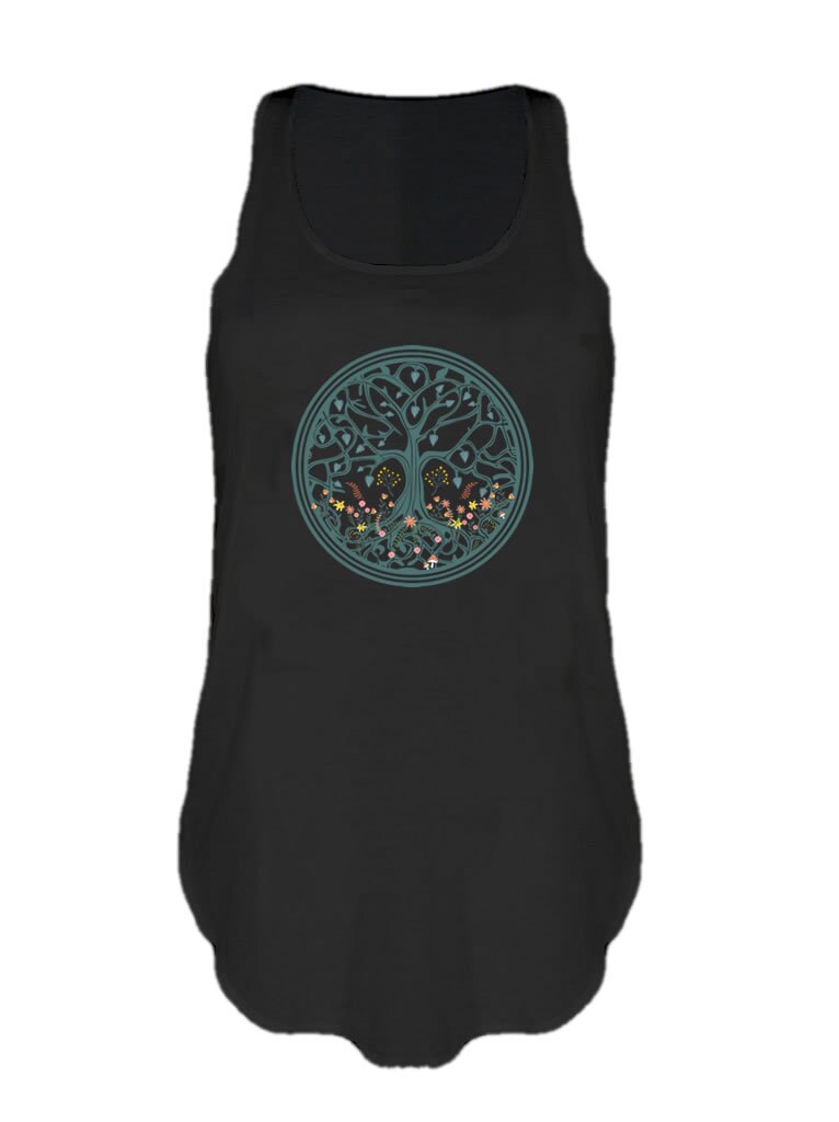 Tree of life unisex print Tank Top Singlet Vest