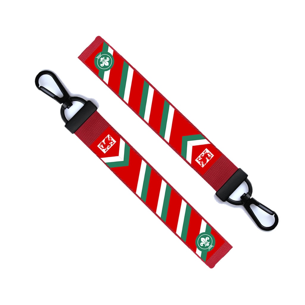 Welsh Scout Key Chain Keyring Luggage Tag Zipper Pull Bag Canadian Key Ring Wales Scouts