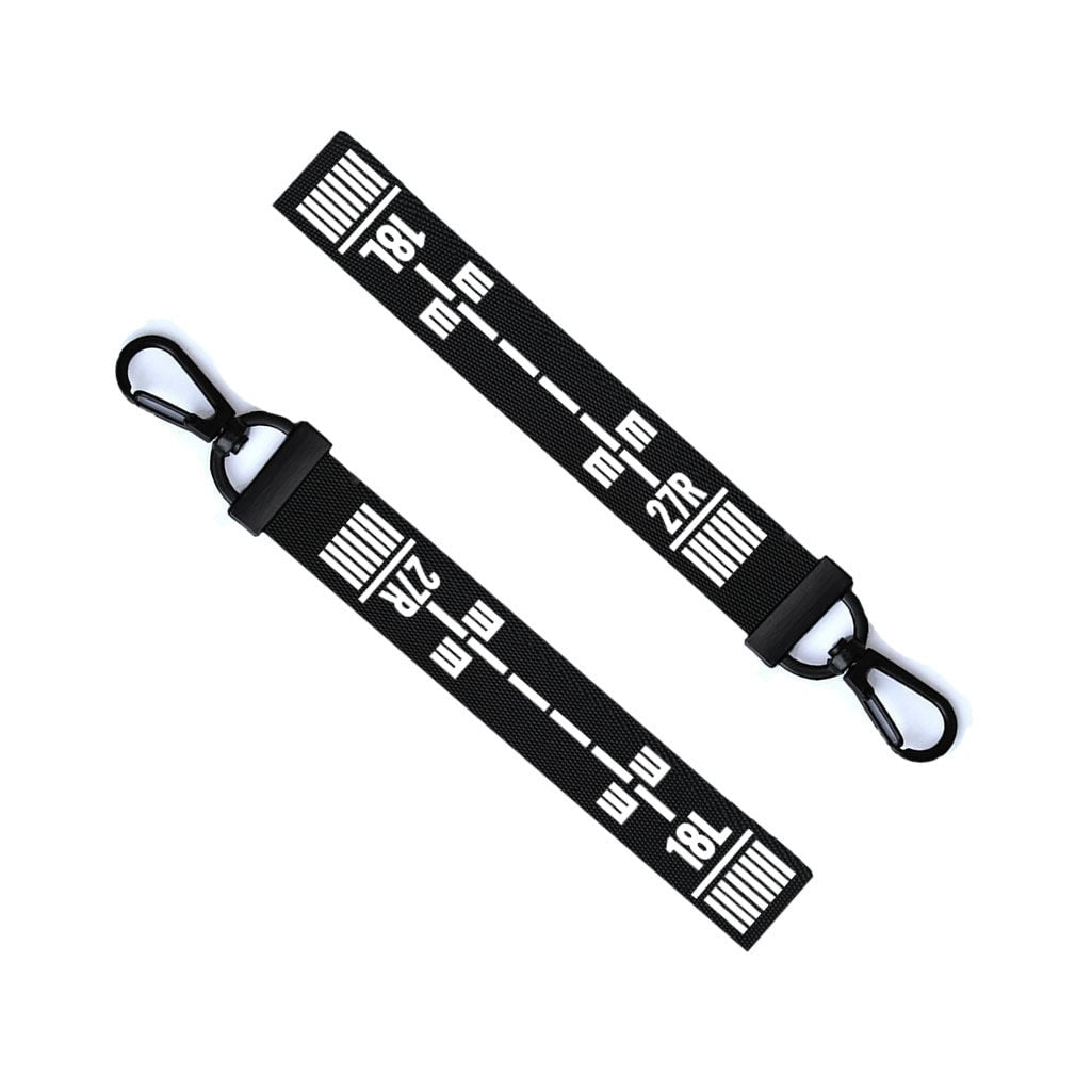 Runway Key Chain Keyring Luggage Tag Zipper Pull Bag Key Ring