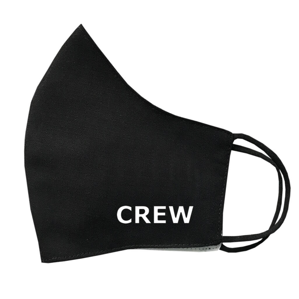 Crew Face Mask Protective Covering Washable Reusable Breathable Cover Staff