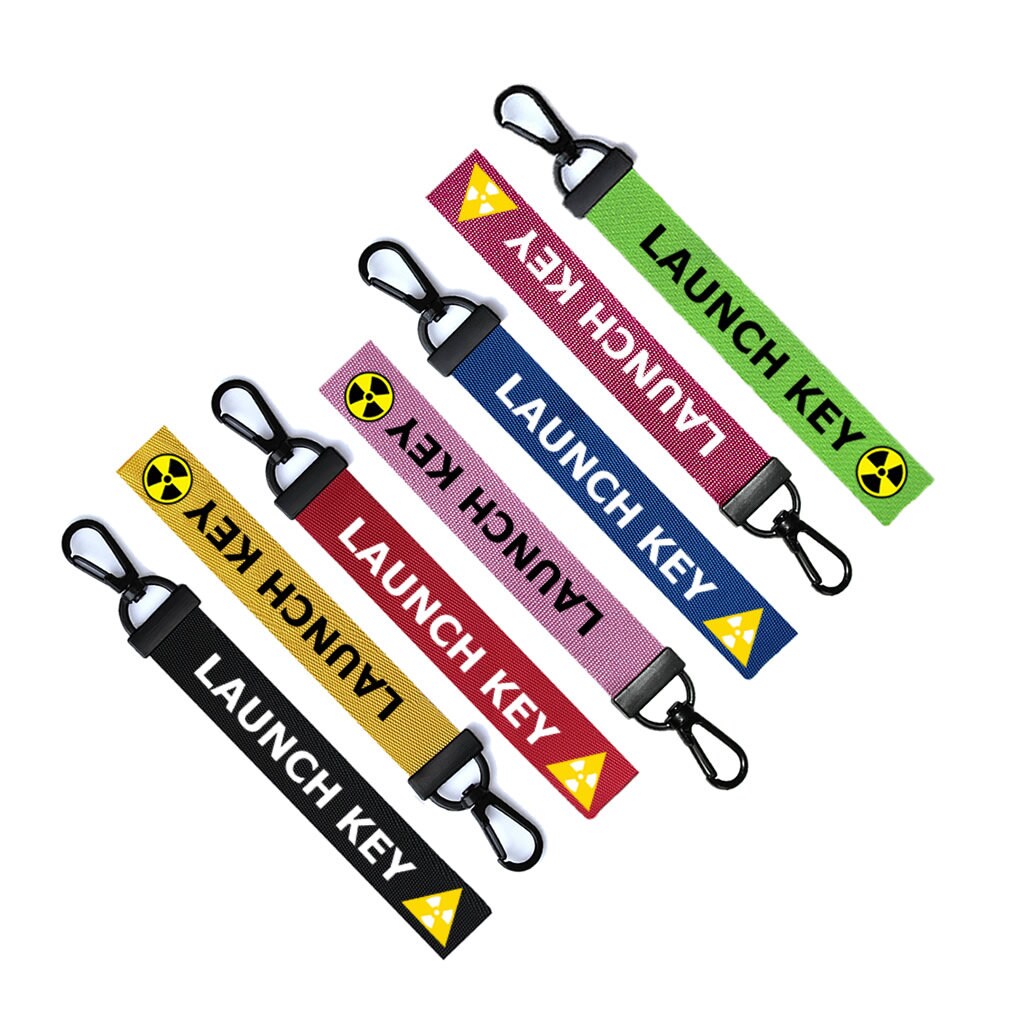 Launch Key Chain Key ring Luggage Tag pilot Zipper Pull pilot
