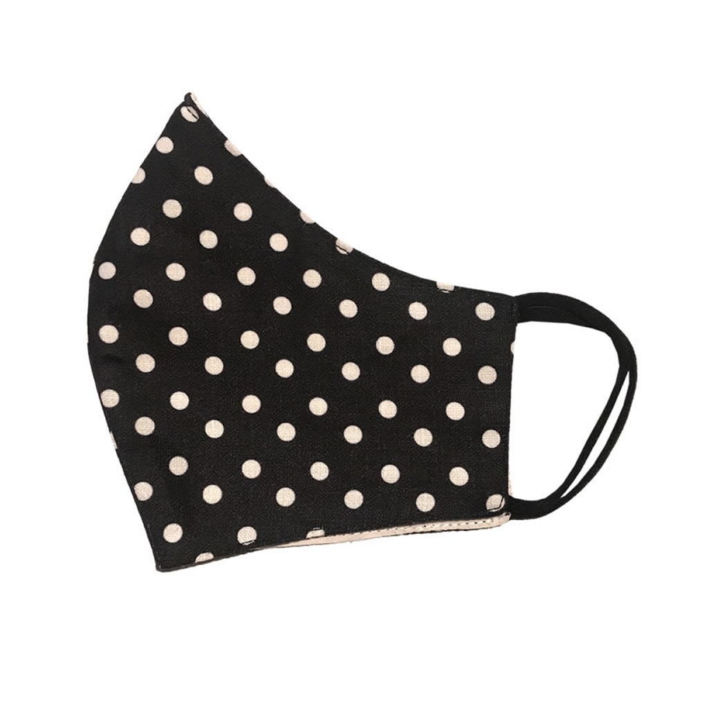 Polka dot Face Mask Protective Covering Washable Reusable Breathable Spot