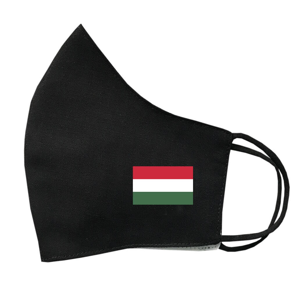 Hungary Flag Face Mask Protective Covering Washable Reusable Hungarian Mask