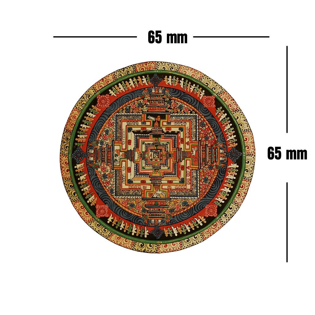 Tibetan Mandala Iron on Screen Print Transfers for fabrics Washable Buddhist Mandala
