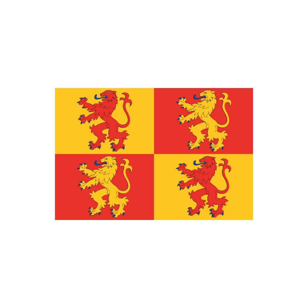 Set of 2 x Glyndwr's Banner Flag Iron on Screen Print Transfers for Fabrics