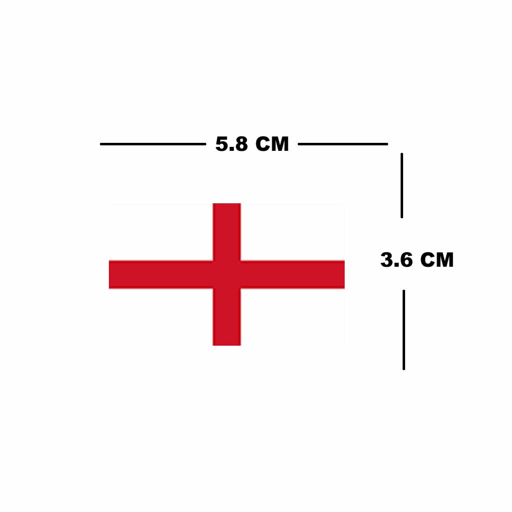 Set of 4 ENGLAND Flag Temporary Tattoo Waterproof Lasts 1 week Flag for country support six nations,rugby, football,cricket ENGLISH FLAG