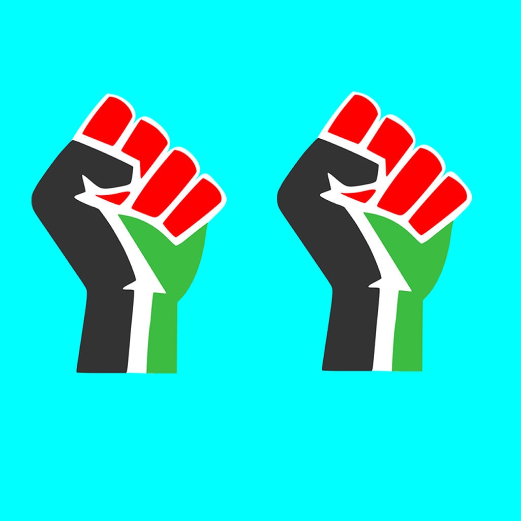 2 x Free Palestine Temporary Tattoo Waterproof Lasts 1 week Support Palestine Struggle