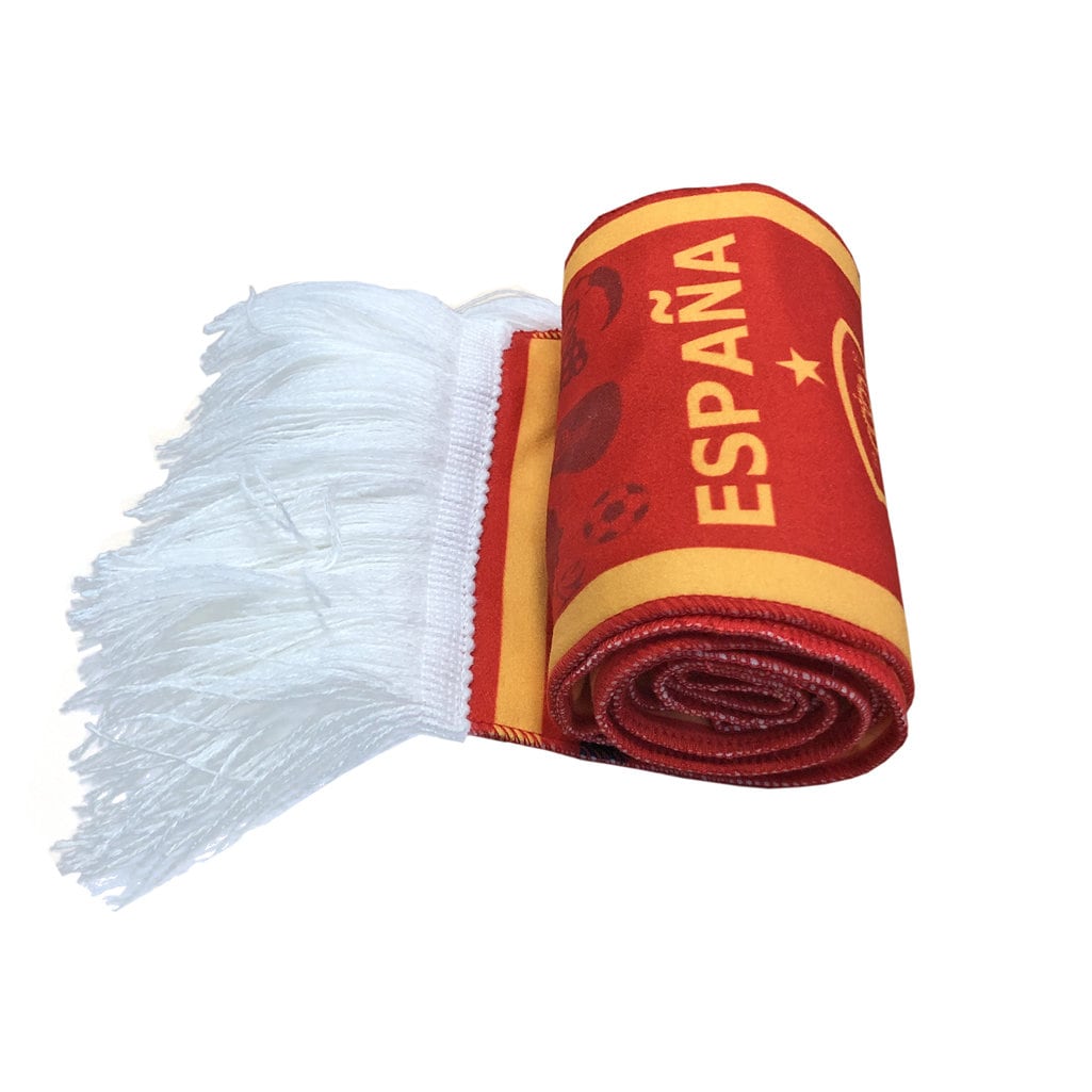 Spain National Team Supporter Scarf Football Soccer World Cup Football Scarf for Sporting Events Fans