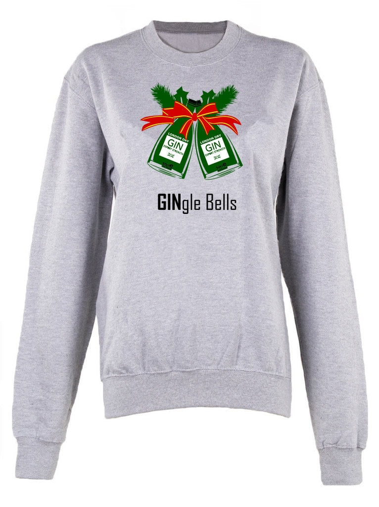 Jingle Bells unisex Christmas jumper Sweatshirt Xmas gift Gingle Bells