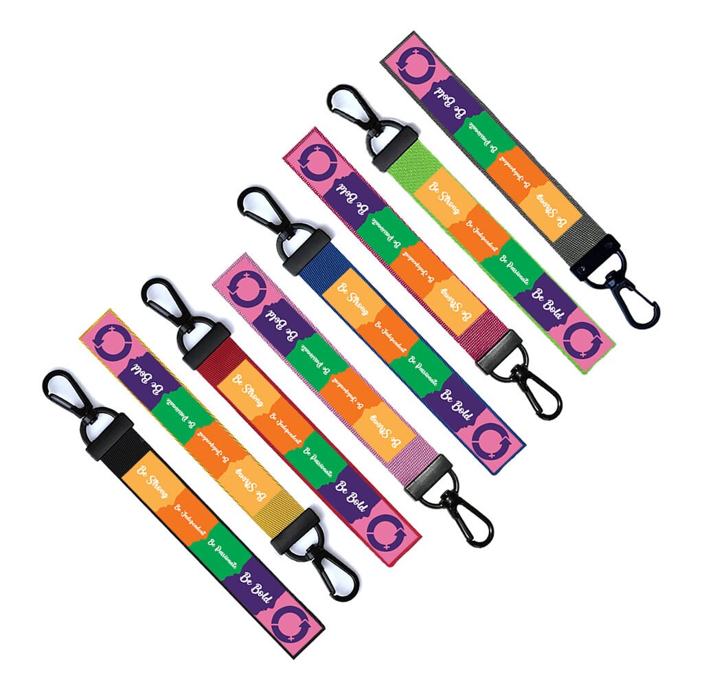 INTERNATIONAL WOMEN'S DAY Chain Keyring Luggage Tag Feminist girl power empower