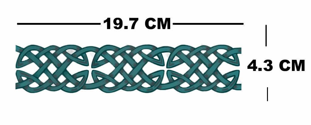 Set of 5 x Semi Permanent temporary Tattoo Waterproof Lasts 1 - 2 weeks Celtic Christian Cross barbed wire tribal arm band