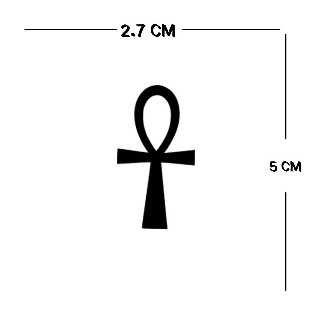Set of 11 Egyptian Temporary Tattoo Goddess ISIS scarab beetle eye of Horus ankh