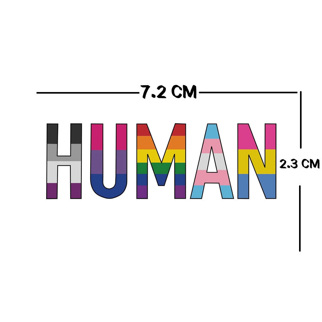 20 x LGBT Rainbow Temporary Tattoo Happy Gay Pride Human butterfly Heart