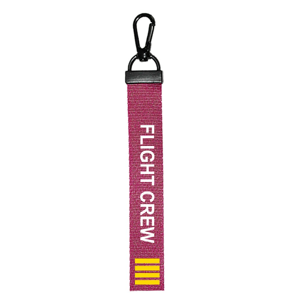 Flight Crew Key Chain Key ring Luggage Tag Zipper Pull Cabin Pilot