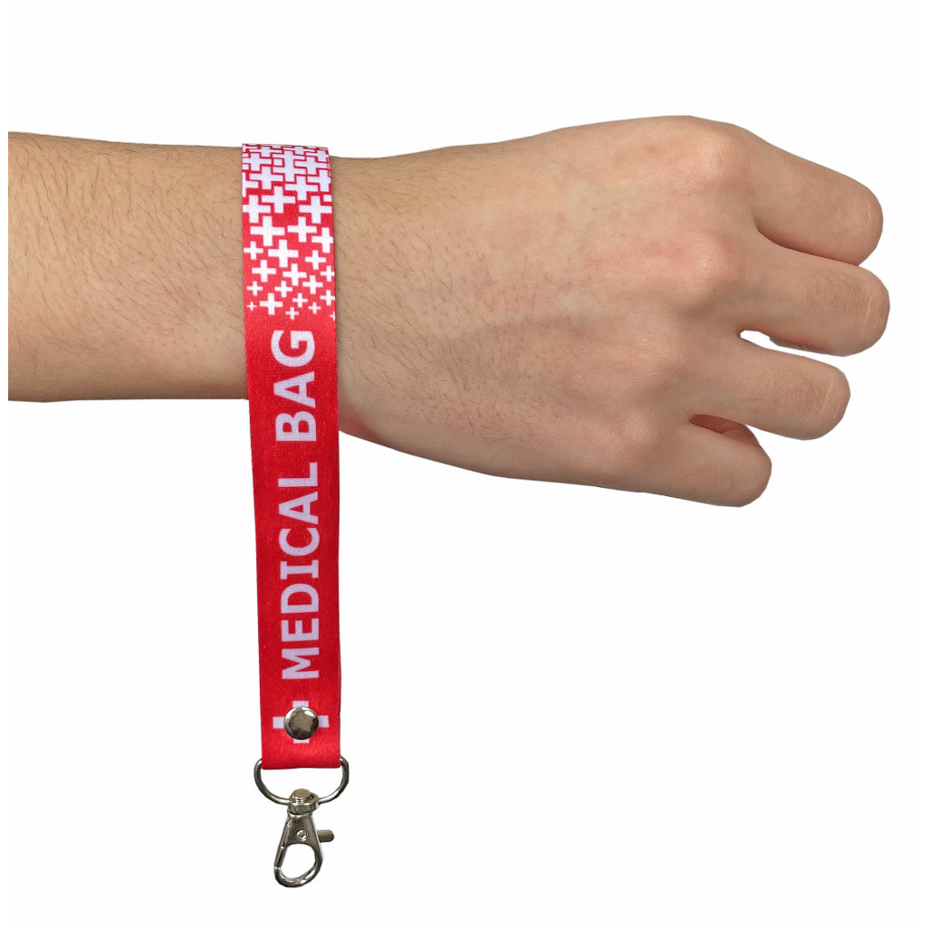 Medical Bag Chain Keyring Luggage Tag Zipper Pull Bag Key Ring Medic cross