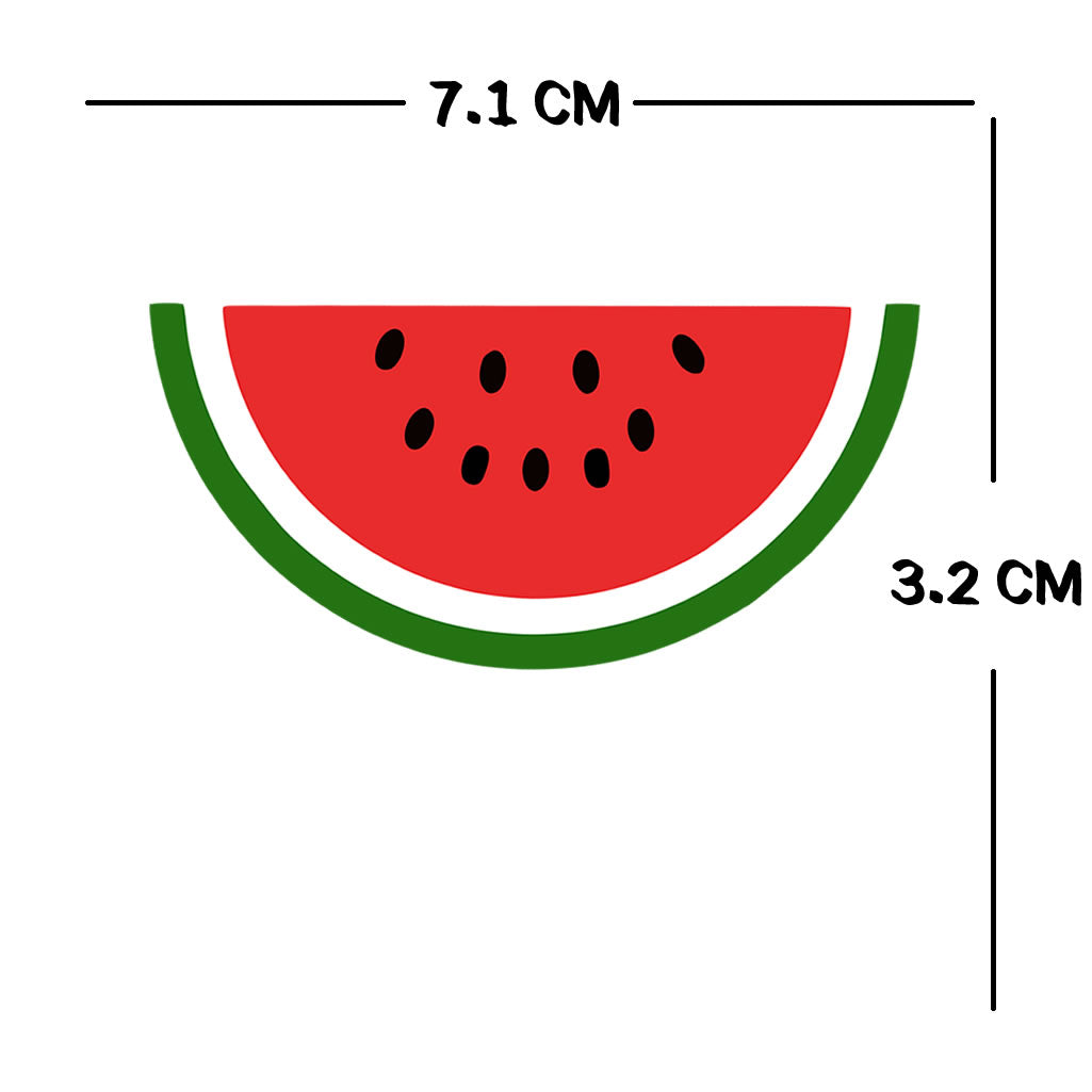 Set of 2 x Watermelon Iron on Transfer for fabric free Palestine