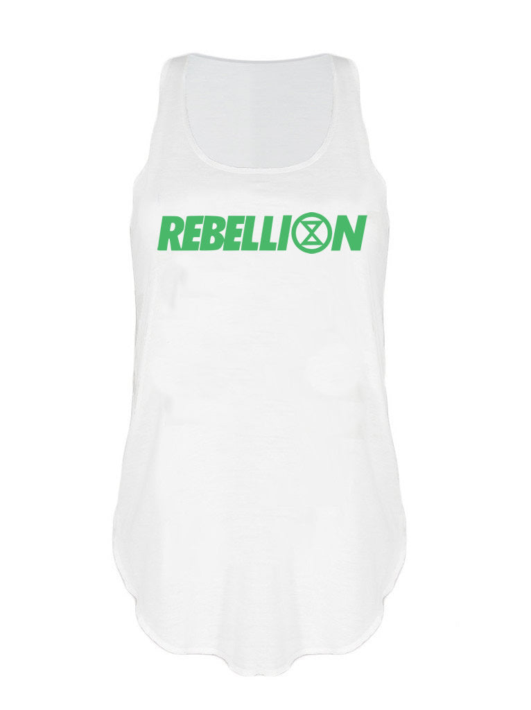Rebellion unisex print Tank Top Extinction Rebellion Singlet Rebel