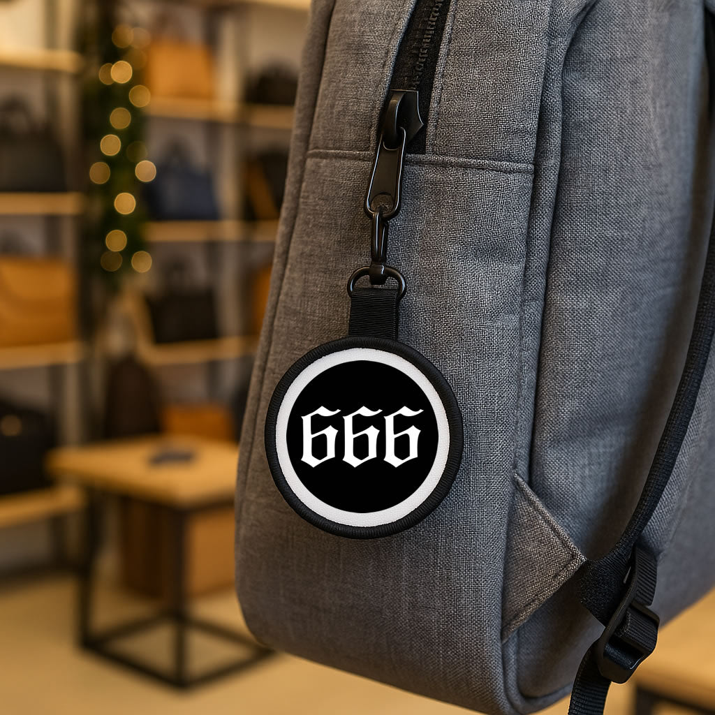 666 luggage / bag tag
