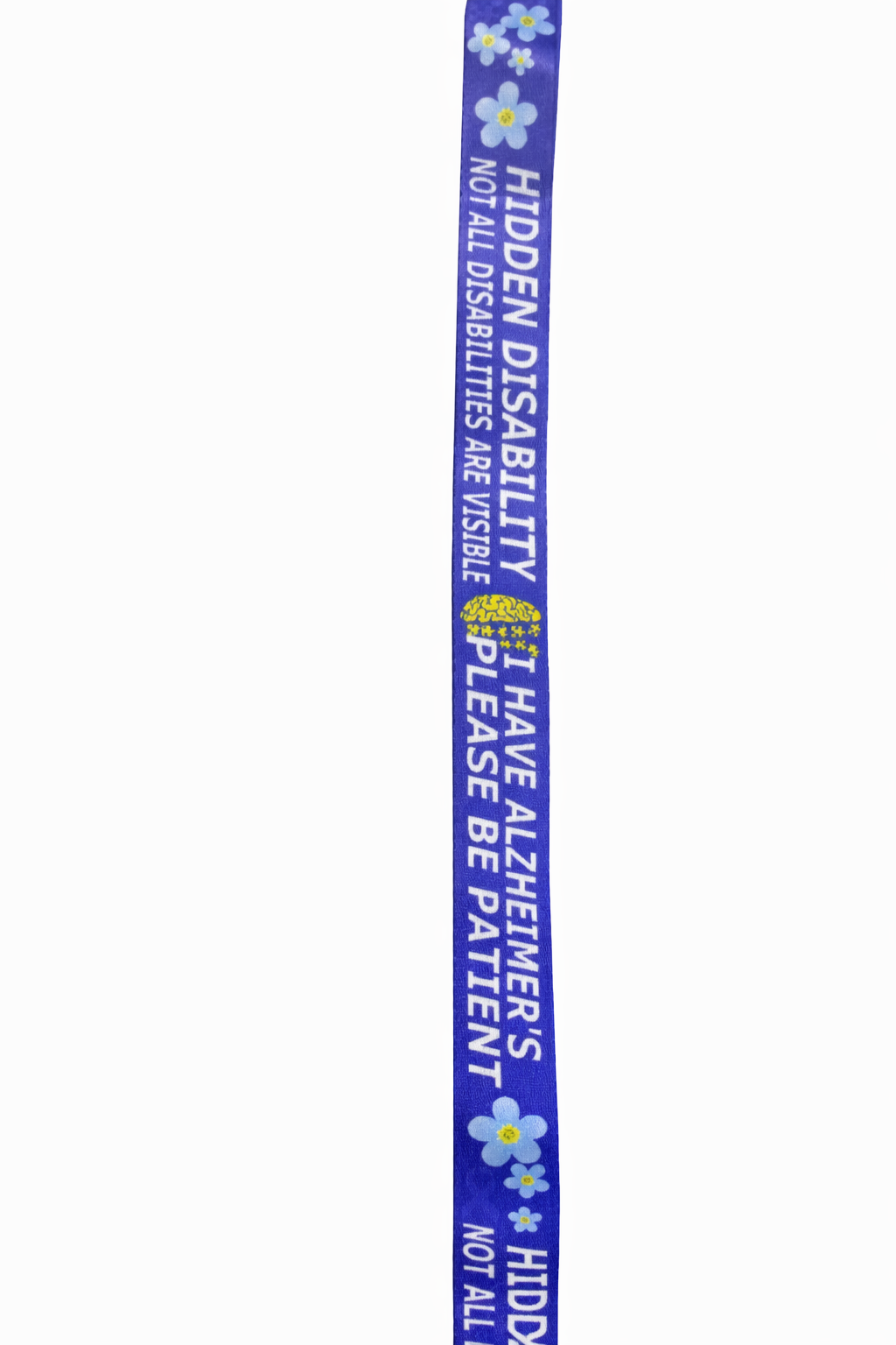 I have Alzheimer's Lanyard Key tag set