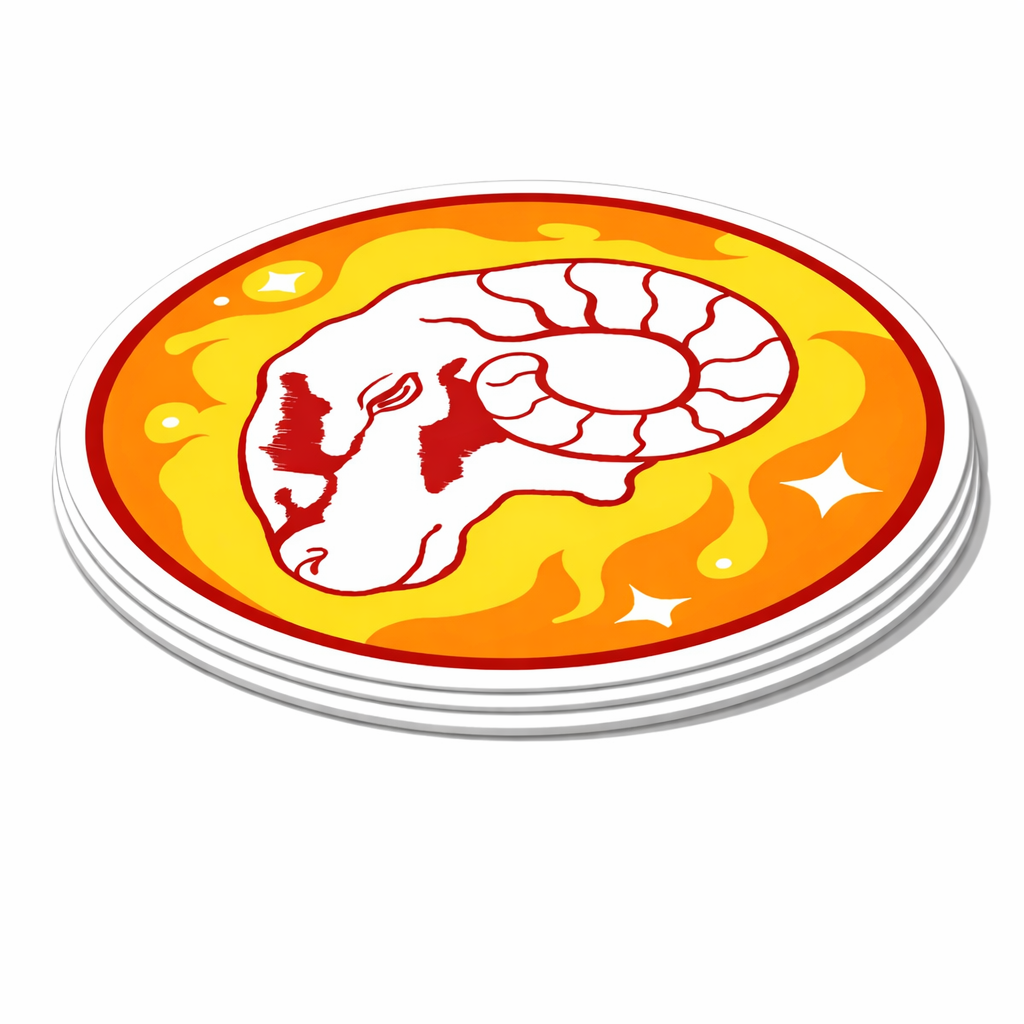 4 x Your zodiac star sign Vinyl Sticker Waterproof Matte label