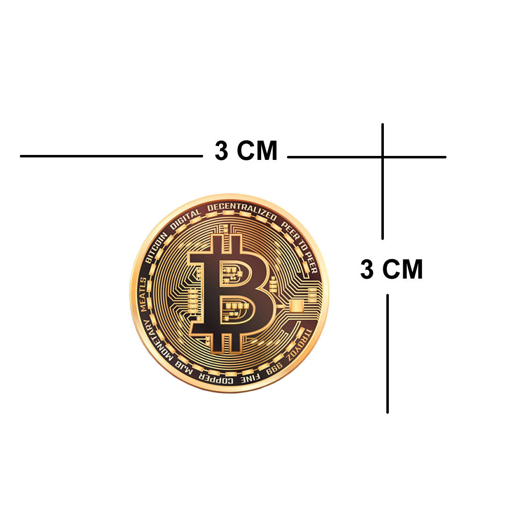 4 x Bitcoin Iron on Screen Print Transfers for fabrics Crypto Currency king