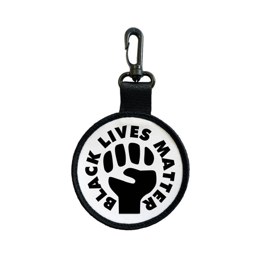 Black lives matter Tag Pull Bag Key Ring Keyring freedom resistance movement