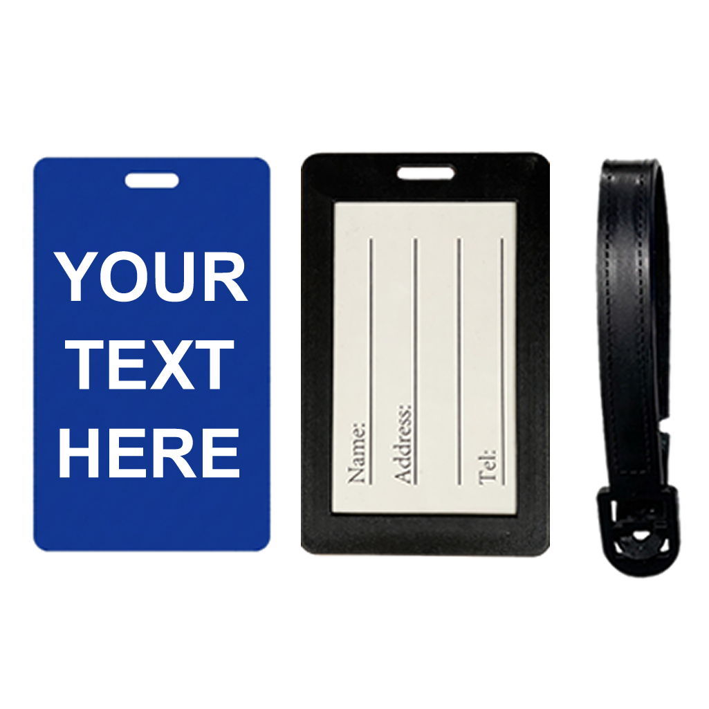 Custom Suitcase Tags, Personalised Stylish Luggage Tag, Easy to Spot