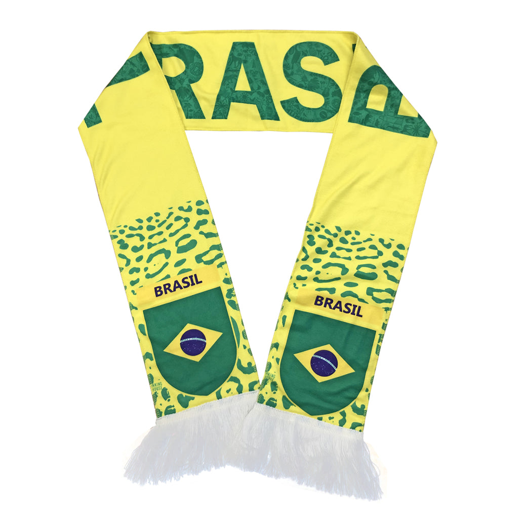 Brazil National Team Supporter Scarf Football Soccer World Cup Football Scarf for Sporting Events Fansl National Team Supporter Scarf Football Soccer World Cup Football Scarf for Sporting Events Fans